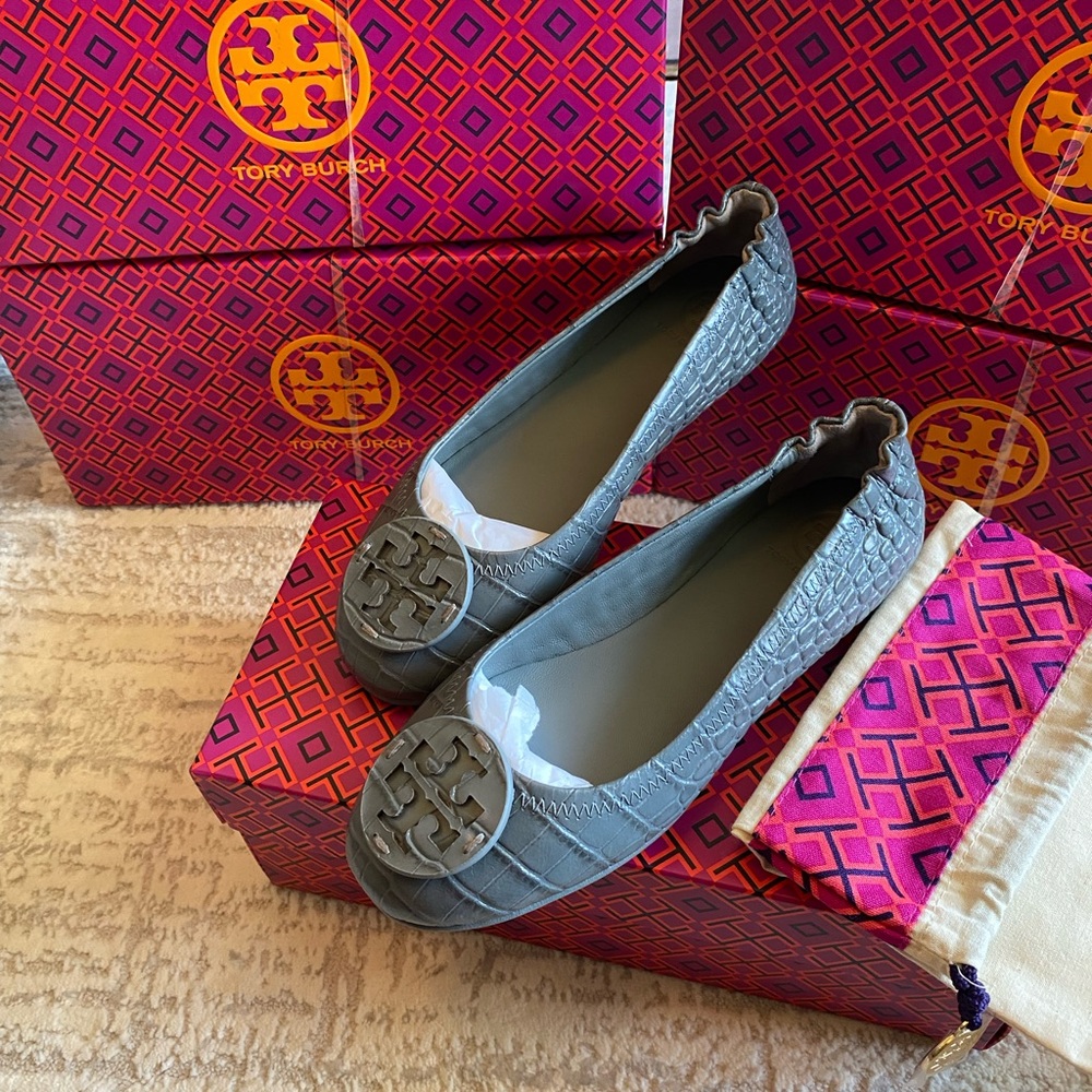 Tory Burch MINNIE Travel Ballet Flats